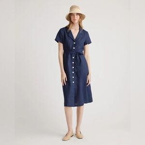 NWOT Quince 100% European Linen Dress